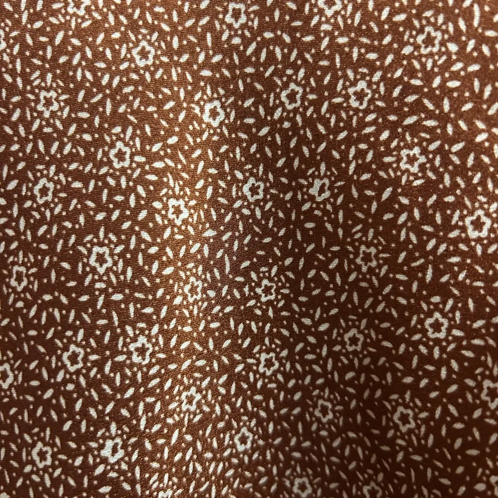 Abercrombie & Fitch Rust Floral Dress - Picture 3 of 4